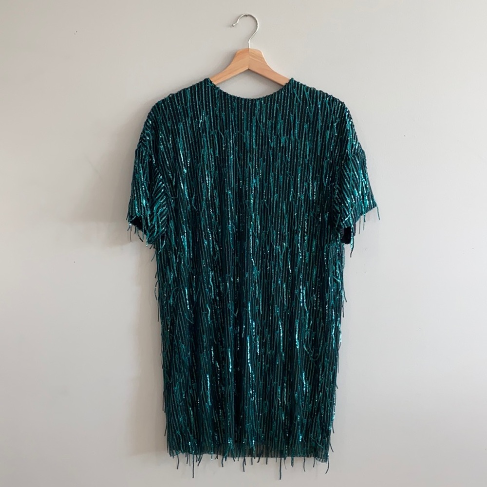 ZARA SEQUIN PARTY DRESS